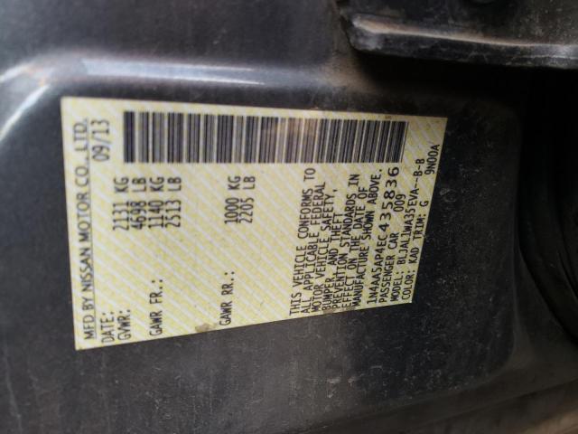 Foto 10 de la subasta – 2014 NISSAN MAXIMA S con VIN 1N4AA5AP4EC435836