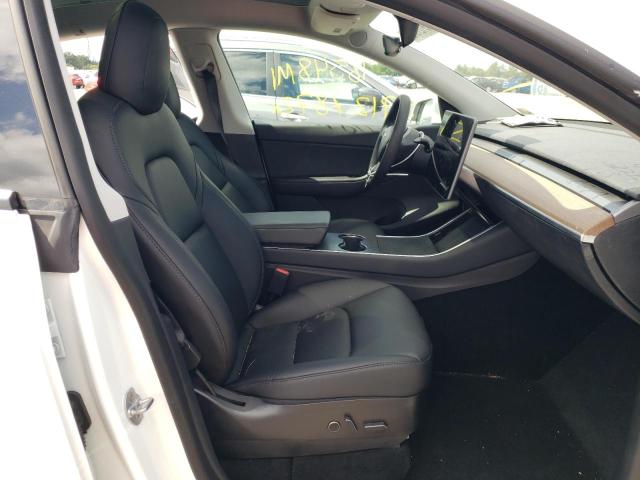 Photo 5 from auction – 2021 TESLA MODEL Y with VIN 5YJYGDEE6MF077747