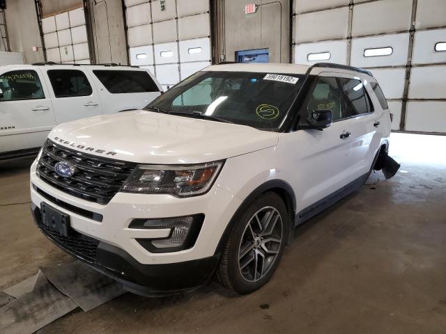 Photo 2 from auction – 2016 FORD EXPLORER S with VIN 1FM5K8GT0GGC52035