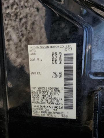 Photo 10 from auction – 2012 NISSAN ALTIMA BAS with VIN 1N4AL2AP6CN529016