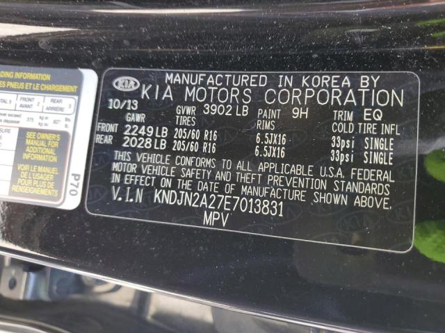 Photo 10 from auction – 2014 KIA SOUL with VIN KNDJN2A27E7013831