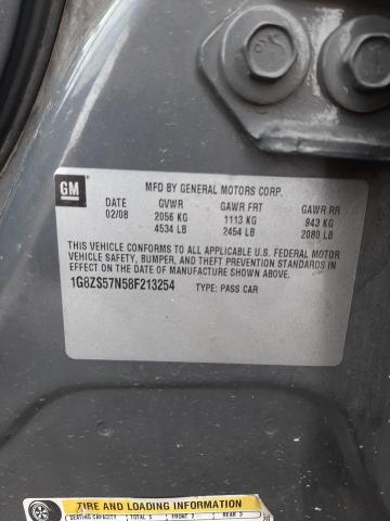 Photo 10 from auction – 2008 SATURN AURA XE with VIN 1G8ZS57N58F213254