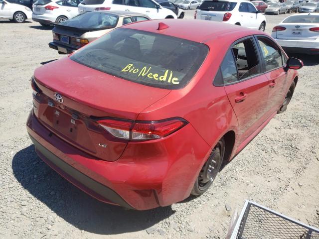 Photo 4 from auction – 2020 TOYOTA COROLLA LE with VIN 5YFEPRAE2LP064664
