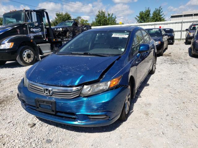 Photo 2 from auction – 2012 HONDA CIVIC EX with VIN 19XFB2F87CE080826