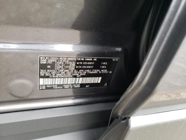 Photo 10 from auction – 2021 TOYOTA RAV4 LE with VIN 2T3H1RFV2MC095929