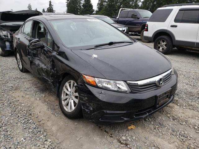 HONDA CIVIC EX 2012 with VIN 2HGFB2F83CH321352 - Photo from auction