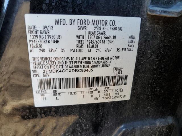 Photo 10 from auction – 2013 FORD EDGE SE with VIN 2FMDK4GCXDBC96485