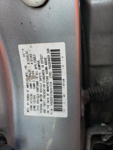 Photo 10 from auction – 2014 HONDA ACCORD LX with VIN 1HGCR2F37EA201039