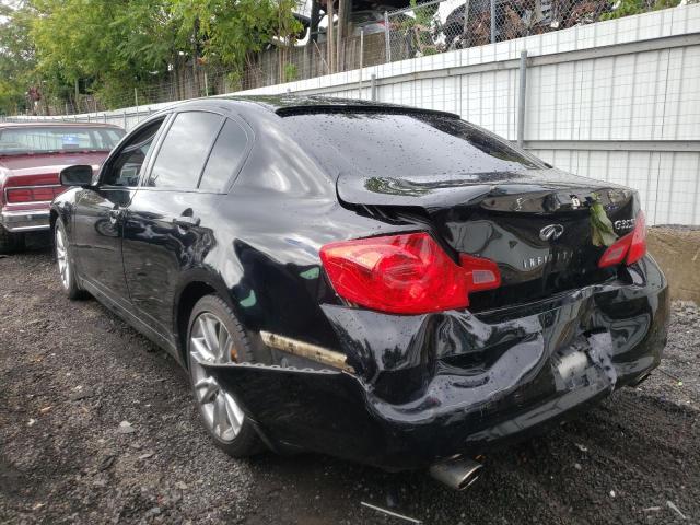 Photo 3 from auction – 2007 INFINITI G35 with VIN JNKBV61E17M704927