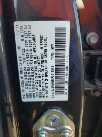 Photo 10 from auction – 2015 ACURA RDX TECHNO with VIN 5J8TB4H55FL019649