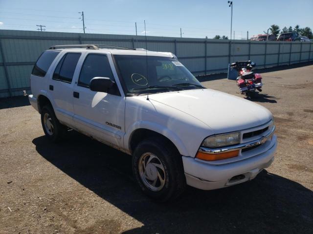 CHEVROLET BLAZER 2002 with VIN 1GNDT13W42K172688 - Photo from auction