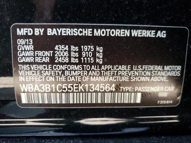 Photo 10 from auction – 2014 BMW 320 I with VIN WBA3B1C55EK134564