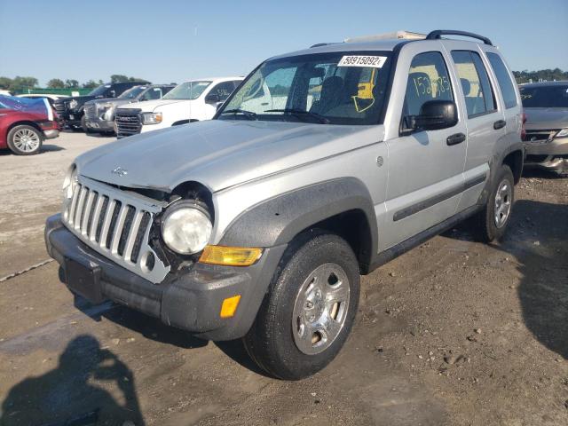 Photo 2 from auction – 2007 JEEP LIBERTY SP with VIN 1J4GL48K37W501114