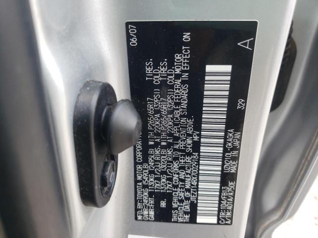Photo 10 from auction – 2007 TOYOTA 4RUNNER SR with VIN JTEZT14RX70029184