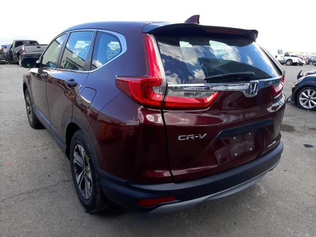 Photo 3 from auction – 2017 HONDA CR-V LX with VIN 7FARW5H38HE009936