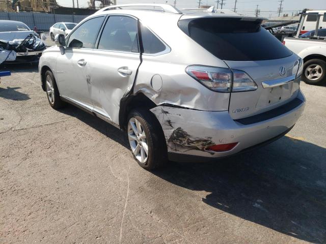 Photo 9 from auction – 2010 LEXUS RX 350 with VIN 2T2ZK1BA2AC012277