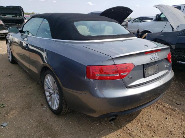 Photo 3 from auction – 2012 AUDI A5 PREMIUM with VIN WAULFAFH8CN001092