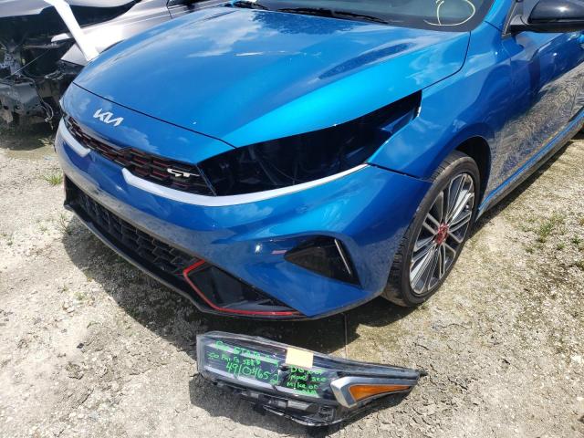 Photo 9 from auction – 2022 KIA FORTE GT with VIN 3KPF44AC7NE422800