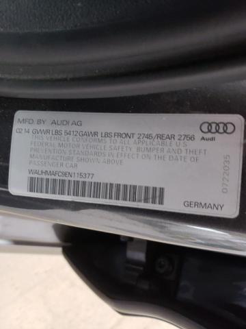 Photo 10 from auction – 2014 AUDI A6 PRESTIG with VIN WAUHMAFC9EN115377