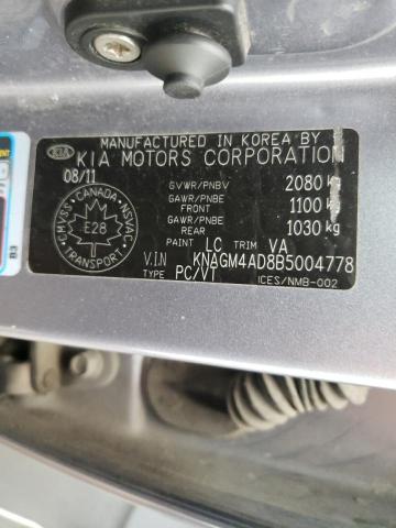 Photo 10 from auction – 2011 KIA OPTIMA HYB with VIN KNAGM4AD8B5004778