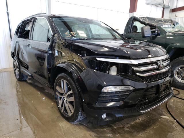 HONDA PILOT ELIT 2016 with VIN 5FNYF6H06GB023884 - Photo from auction