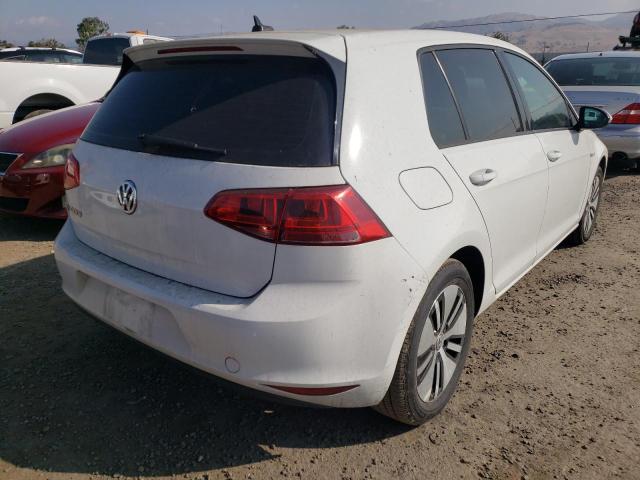 Photo 4 from auction – 2016 VOLKSWAGEN E-GOLF SE with VIN WVWKP7AU5GW904058