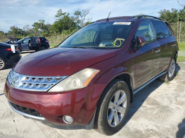 Photo 2 from auction – 2007 NISSAN MURANO SL with VIN JN8AZ08W37W657146