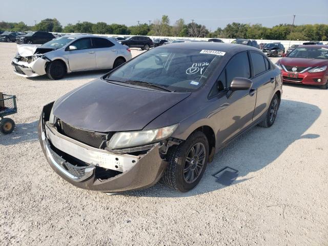 Photo 2 from auction – 2014 HONDA CIVIC LX with VIN 19XFB2F58EE082626