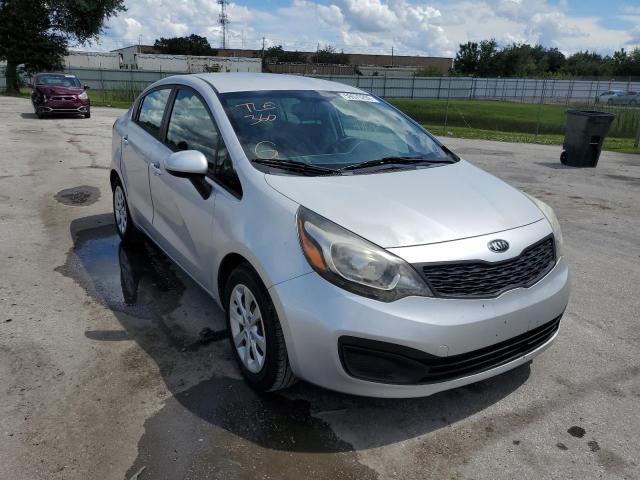 KIA RIO LX 2014 with VIN KNADM4A3XE6371688 - Photo from auction