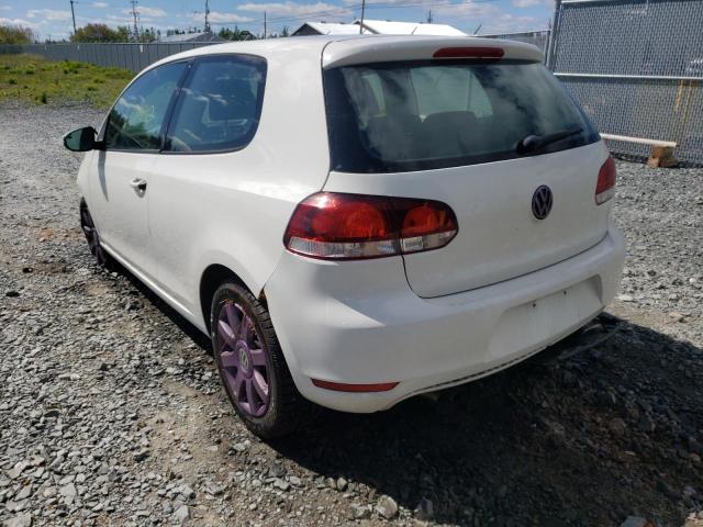 Photo 3 from auction – 2010 VOLKSWAGEN GOLF with VIN WVWAA7AJ4AW105074