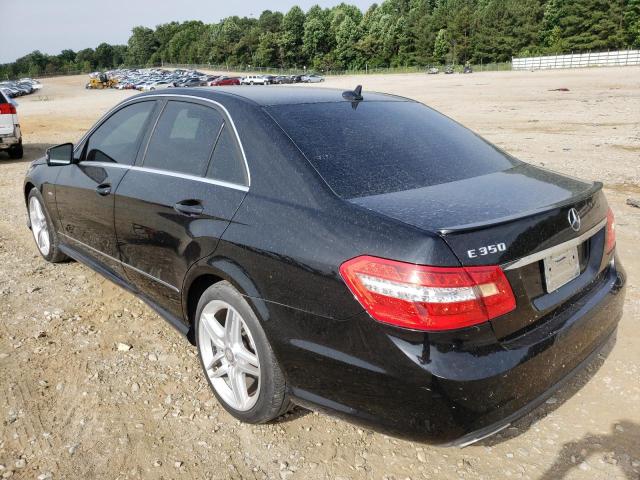 Photo 3 from auction – 2012 MERCEDES-BENZ E 350 with VIN WDDHF5KB0CA552244