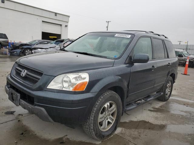 Photo 2 from auction – 2003 HONDA PILOT EXL with VIN 2HKYF18623H575837