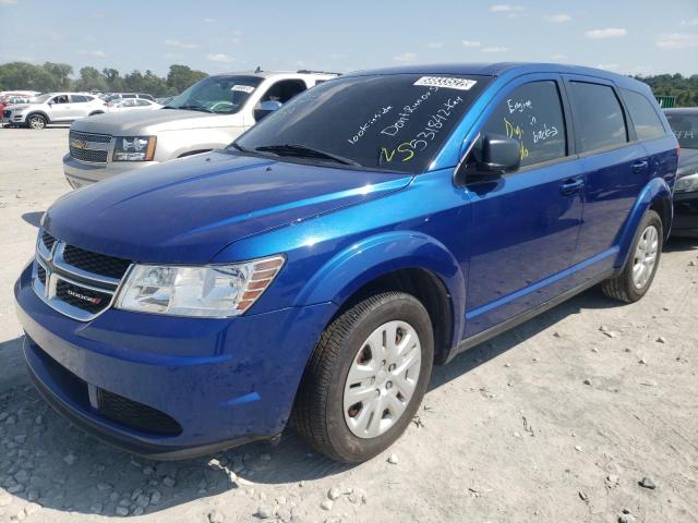 Photo 2 from auction – 2015 DODGE JOURNEY SE with VIN 3C4PDCAB5FT531842