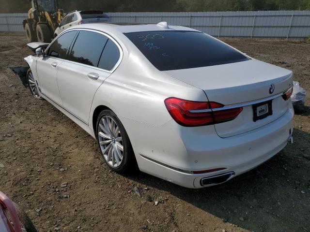 Photo 3 from auction – 2017 BMW 740 I with VIN WBA7E2C35HG740600