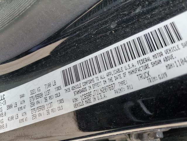 Photo 10 from auction – 2020 RAM 1500 LARAM with VIN 1C6SRFJT1LN207697