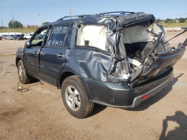 Photo 3 from auction – 2006 HONDA PILOT EX with VIN 2HKYF18576H504547