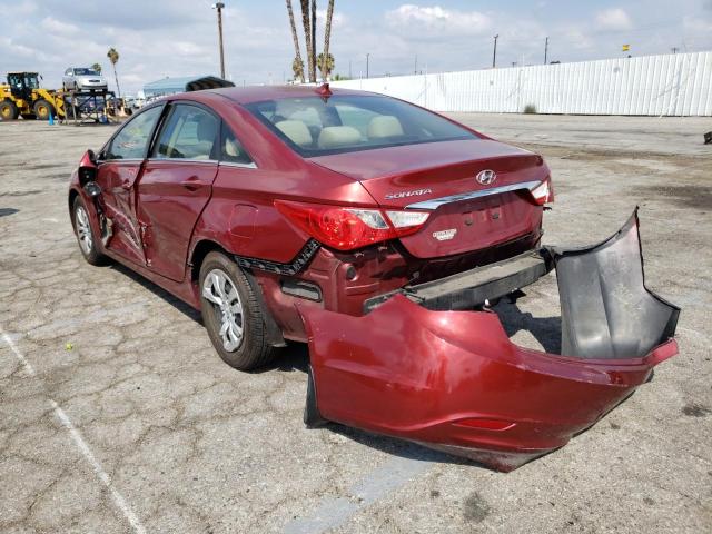 Photo 3 from auction – 2012 HYUNDAI SONATA GLS with VIN 5NPEB4AC0CH344726