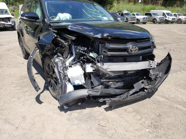 Photo 9 from auction – 2019 TOYOTA HIGHLANDER with VIN 5TDJZRFH2KS619355
