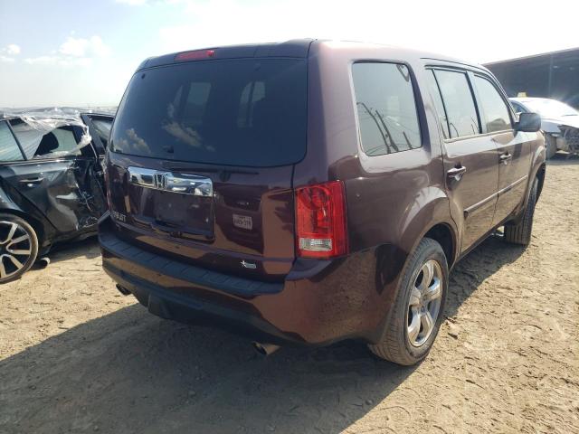 Photo 4 from auction – 2014 HONDA PILOT EXL with VIN 5FNYF3H52EB019872