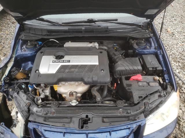 Photo 7 from auction – 2006 KIA SPECTRA LX with VIN KNAFE121565268638