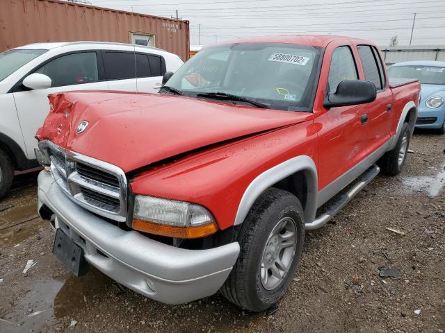 Photo 2 from auction – 2004 DODGE DAKOTA QUA with VIN 1D7HL48NX4S591178