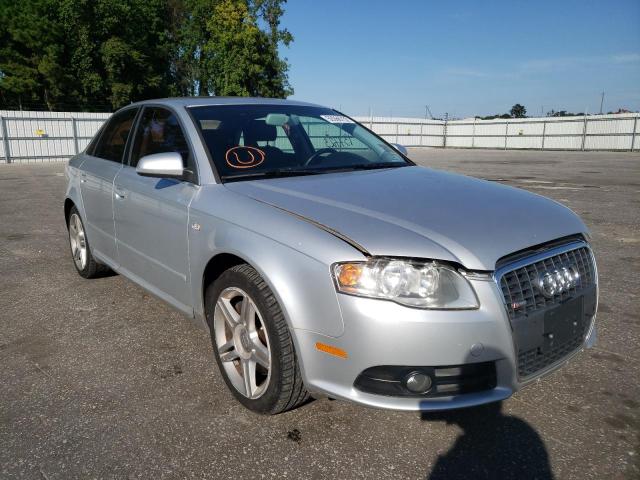 AUDI A4 2.0T QU 2008 with VIN WAUDF78EX8A114129 - Photo from auction
