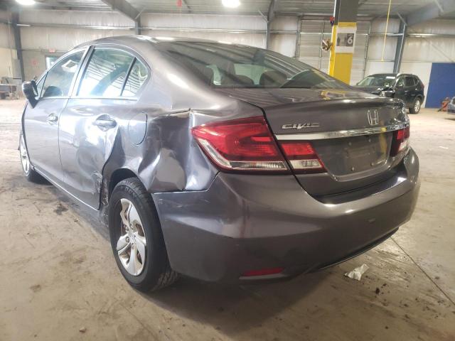 Photo 3 from auction – 2014 HONDA CIVIC LX with VIN 19XFB2F52EE251359