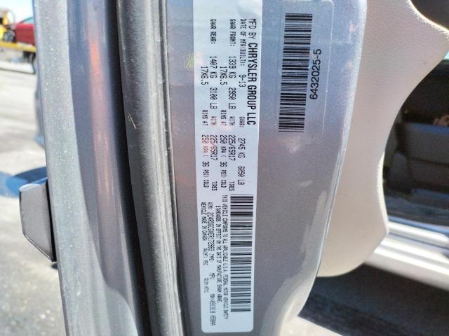 Photo 10 from auction – 2014 DODGE GRAND CARA with VIN 2C4RDGCGXER172983