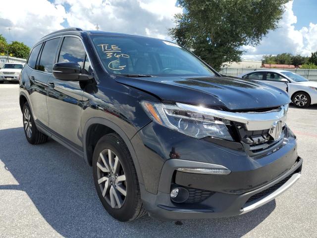 HONDA PILOT EXL 2019 with VIN 5FNYF5H52KB031267 - Photo from auction