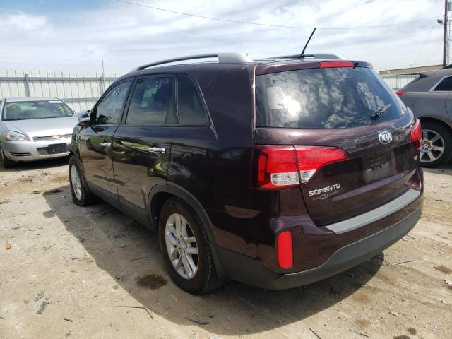 Photo 3 from auction – 2015 KIA SORENTO LX with VIN 5XYKT4A63FG601822