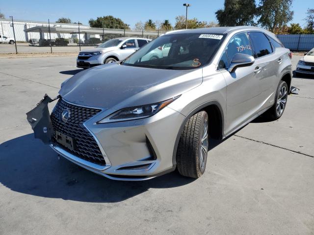 Photo 2 from auction – 2022 LEXUS RX 450H with VIN 2T2HGMDAXNC081929