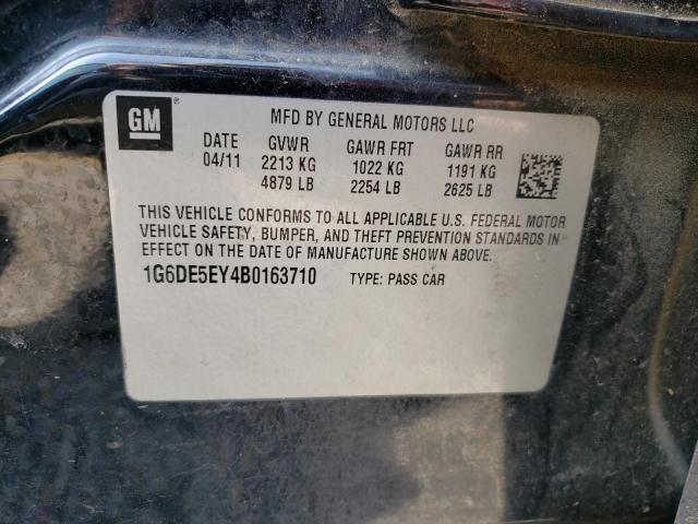 Photo 10 from auction – 2011 CADILLAC CTS LUXURY with VIN 1G6DE5EY4B0163710