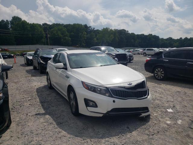 KIA OPTIMA HYB 2015 with VIN KNAGM4AD3F5090507 - Photo from auction