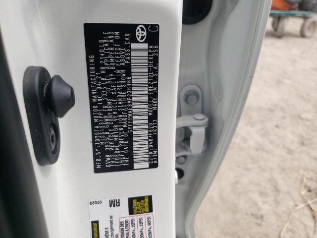 Photo 10 from auction – 2021 TOYOTA COROLLA LE with VIN 5YFEPMAE8MP236166